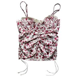For Love & Lemons for Victoria's Secret Melrose Floral Bustier Corset Top